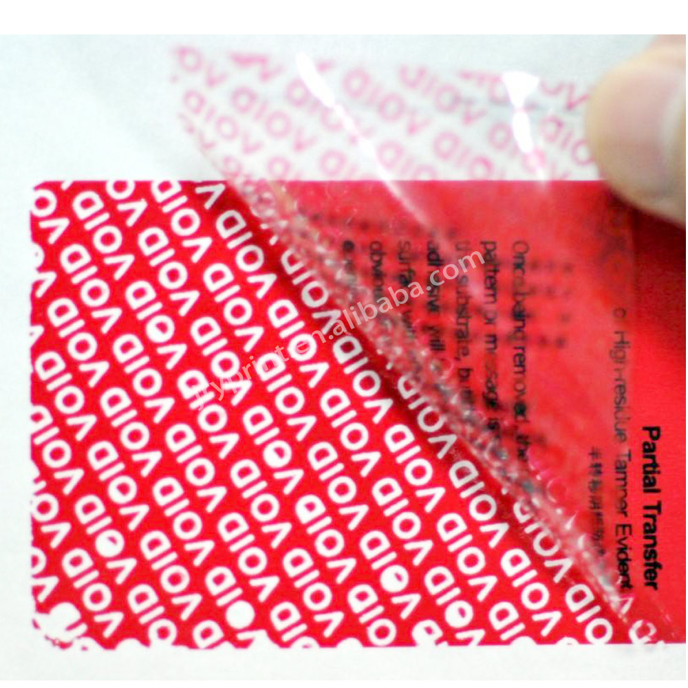 红色VOID标签